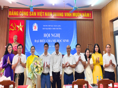 THPT BẮC THĂNG LONG TỔ CHỨC THÀNH CÔNG HỘI NGHỊ ĐẠI BIỂU CHA MẸ HỌC SINH NĂM HỌC 2026-2027