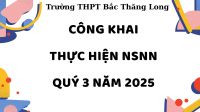 Công khai thực hiện NSNN quý 3 năm 2025
