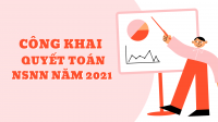 Quyết định về việc công khai Quyết toán NSNN năm 2021