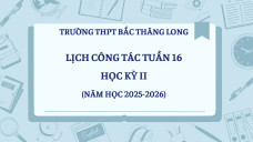 Lịch công tác tuần 16 - Học kỳ II (Từ 4/5/2026-9/5/2026)