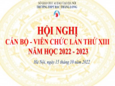 Hội nghị cán bộ - viên chức năm học 2022 - 2023